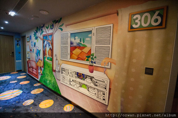 [住宿]住進童話世界裡的幻彩花園～高雄秝芯旅店（駁二愛河館）。