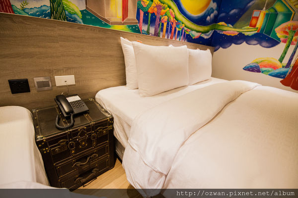 [住宿]住進童話世界裡的幻彩花園～高雄秝芯旅店（駁二愛河館）。