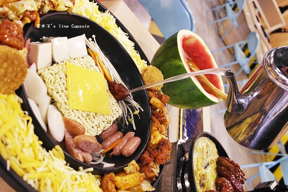 [台南永康區]OMAYA春川炒雞 -一鍋3吃的辛普森鍋，美味的韓式料理!