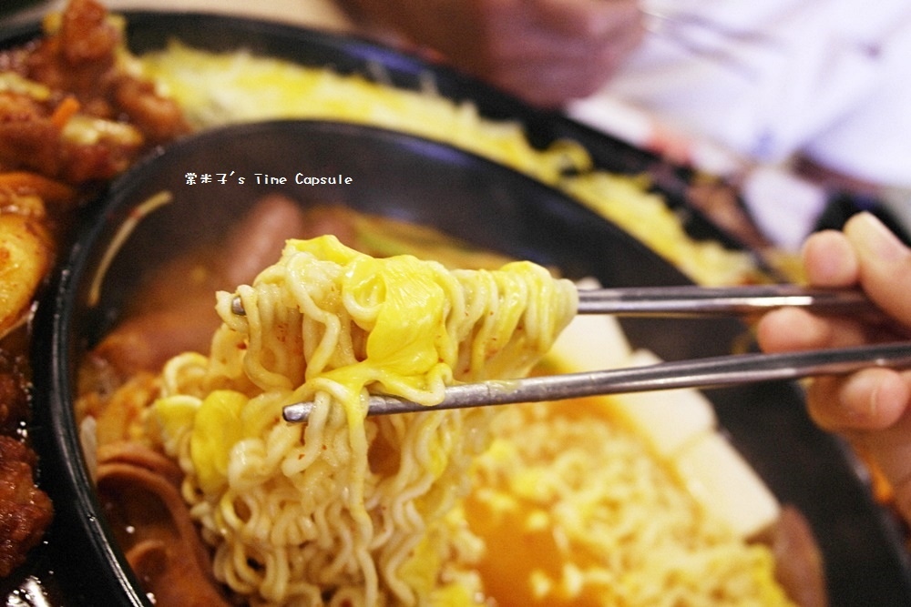 [台南永康區]OMAYA春川炒雞 -一鍋3吃的辛普森鍋，美味的韓式料理!