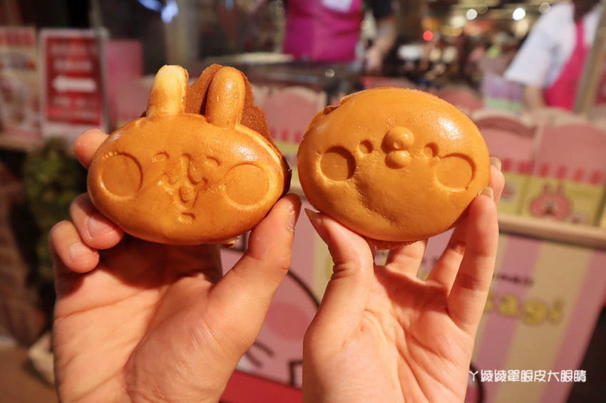 卡娜赫拉快閃新竹巨城！超萌P助跟粉紅兔兔人形燒，先拍照打卡一波