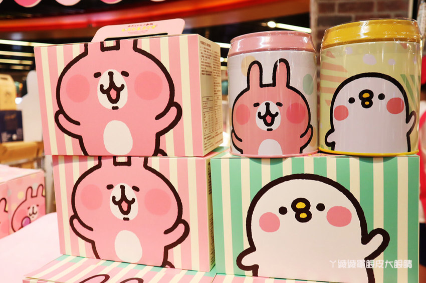 卡娜赫拉快閃新竹巨城！超萌P助跟粉紅兔兔人形燒，先拍照打卡一波