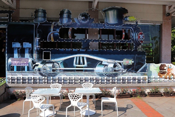 北門森鐵故事館：【嘉義景點】北門森鐵故事館/親子旅遊/鐵路鐵道迷/虛擬VR鐵道自行車/乘坐櫻花精靈小火車欣賞春神跳舞的森林繪本場景