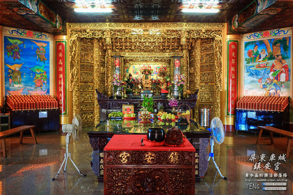 鎮安宮(主祀三山國王、關興)|《屏東縣車城鄉南台灣之最;“閩客”宗教信仰巡禮必訪推薦;新廟。》