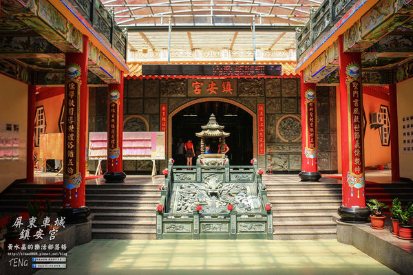 鎮安宮(主祀三山國王、關興)|《屏東縣車城鄉南台灣之最;“閩客”宗教信仰巡禮必訪推薦;新廟。》