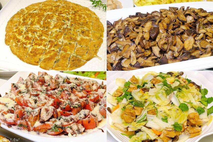 蔬食愛好者天堂，陶然左岸80多樣蔬食料理吃到飽，開吃就滿座，彩虹飲食無負擔！