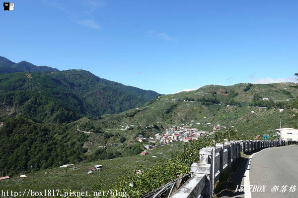【台中。和平】雪山下的天空部落。環山部落。7-11二樓隱藏版景觀。高山群峰環繞