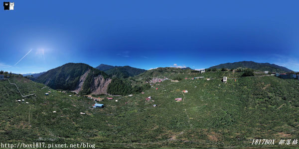【台中。和平】雪山下的天空部落。環山部落。7-11二樓隱藏版景觀。高山群峰環繞