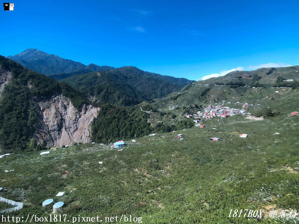 【台中。和平】雪山下的天空部落。環山部落。7-11二樓隱藏版景觀。高山群峰環繞