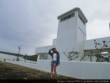 台北北海岸新景點○極北藍點｜希臘風格白色建築配上無敵海景 美翻了!!去北海岸又多了新景點可以衝了啦!