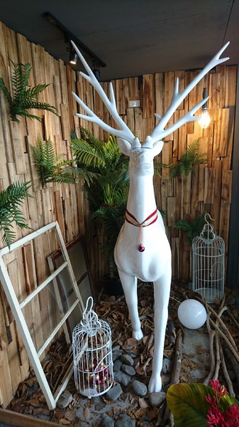 J.C.co藝術廚房:高雄~J.C.co藝術廚房~走進童話般的夢幻森林~鳥籠白鹿造景美到令人驚豔~CP值超高的主題餐廳~