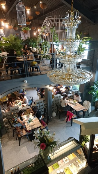 J.C.co藝術廚房:高雄~J.C.co藝術廚房~走進童話般的夢幻森林~鳥籠白鹿造景美到令人驚豔~CP值超高的主題餐廳~