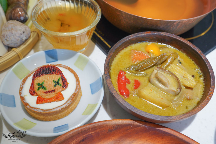 毛房 蔥柚鍋 ✕奈良美智收藏展記者會:台南奈良美智搶先看!!品味《納涼美智柚子塔》創意專屬甜點 @緹雅瑪 美食旅遊趣