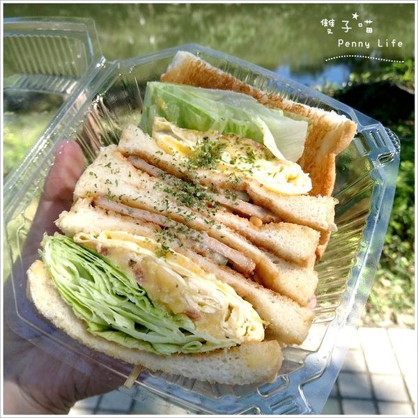 ||食記||-[台北捷運西門站]-金花碳烤吐司專賣-大份量滿足早餐碳烤三明治吐司