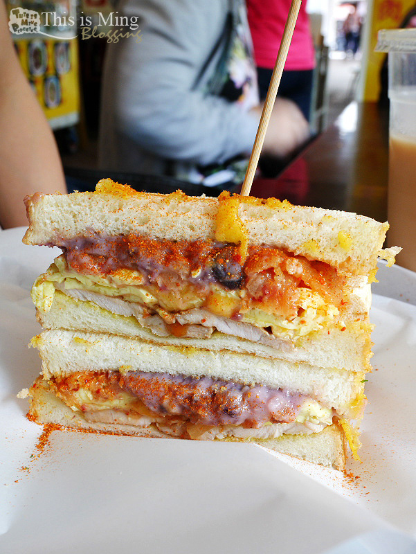 【台北萬華│食記】西門町 金花碳烤土司專賣~早餐來烤一下吧!