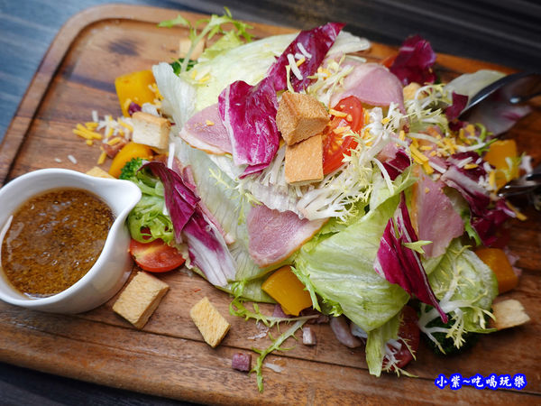 和風蜜桃鴨胸沙拉-洋城義大利餐廳慶城店 (3).jpg