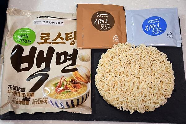 台北市中山區最像現煮的口感泡麵，採用專利技術、達到生麵口感～【Pulmuone圃美多】四款泡麵一次開箱～哪裡買的到？全聯