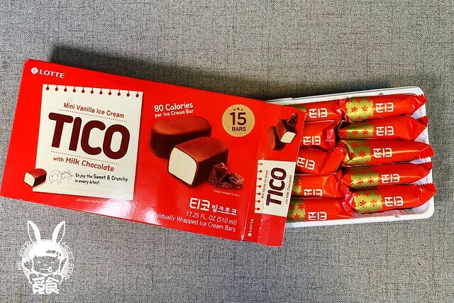 【甜點】樂天 Lotte Tico 可可脆皮香草風味雪糕（原味）全聯社團人氣爆棚 超迷你雪糕