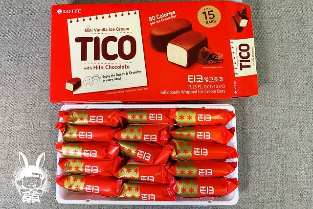 【甜點】樂天 Lotte Tico 可可脆皮香草風味雪糕（原味）全聯社團人氣爆棚 超迷你雪糕