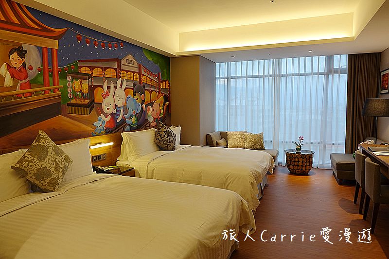 宜蘭悅川酒店(The Walden)【宜蘭住宿】～龜山島海景房‧親子套房專屬樓層‧最文青的圖書館飯店‧羅琳美食餐廳Buffet