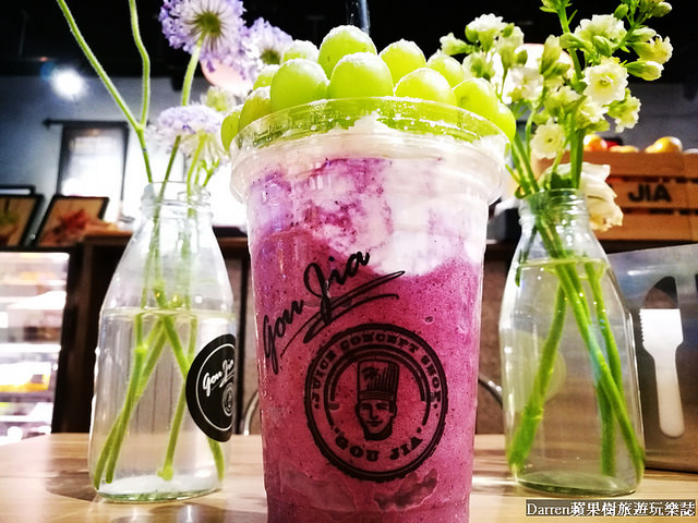 『桃園中壢』果家鮮果概念店(中壢店)★夢幻色調超好拍IG打卡人氣飲品下午茶店/鄰近中壢威尼斯影城果汁冰沙果昔輕食