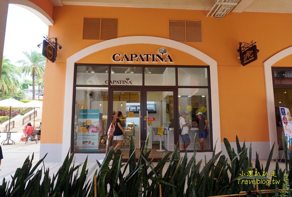 台中冰店推薦|台中麗寶Outlet Mall-少女夢幻系散步甜食!CAPATINA 義大利冰淇淋,無脂果霜冰淇淋好吃.低熱量.無反式脂肪又沒負擔~ - 小潔趴趴走(台灣旅遊)