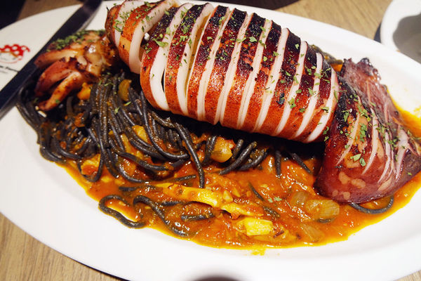 (FoOd桃園)♥【蘑菇森林義大利麵坊(桃園ATT筷食尚店)】CP值很高的主題式風格義式餐廳,份量很大吃得很飽又滿足了味蕾