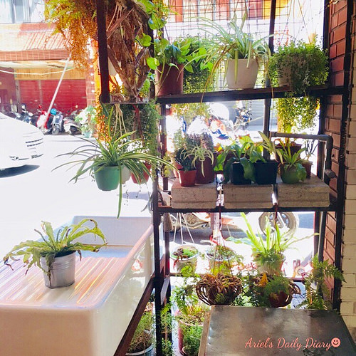 【台南小店】隱身在舊戲院騎樓的超美咖啡店★花樓咖啡★乾燥花裝飾配漸層色飲品IG蔓延燒不停,還沒來打卡就落伍啦~