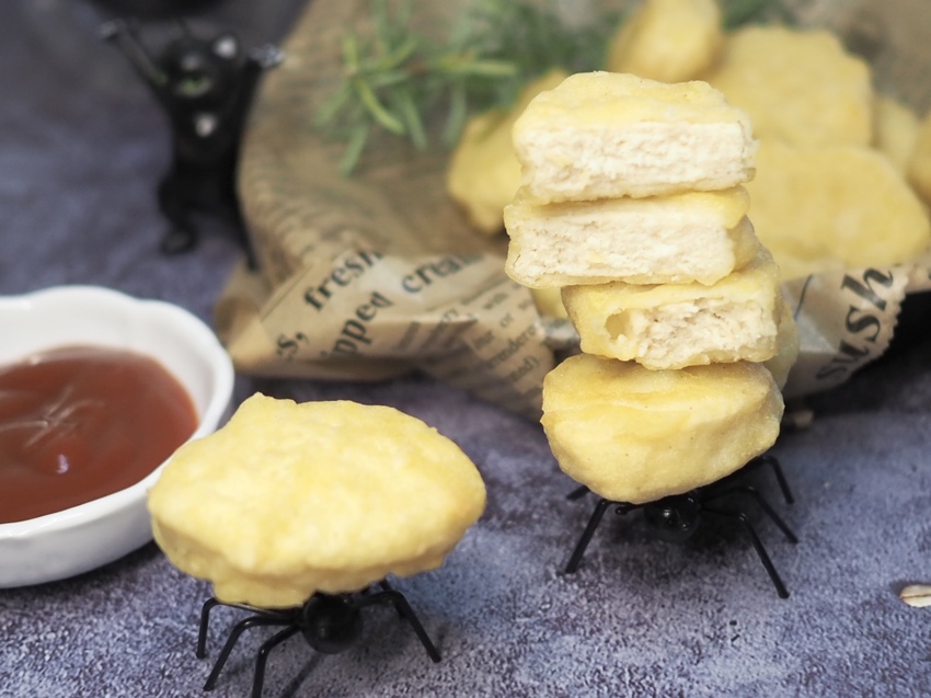 網購美食 原味時代 減醣也能兼具吃美食 輕卡豆渣厚雞塊+手工窯烤披薩Pizza 文末有折扣碼 - 藍色棉花糖咬蕃茄