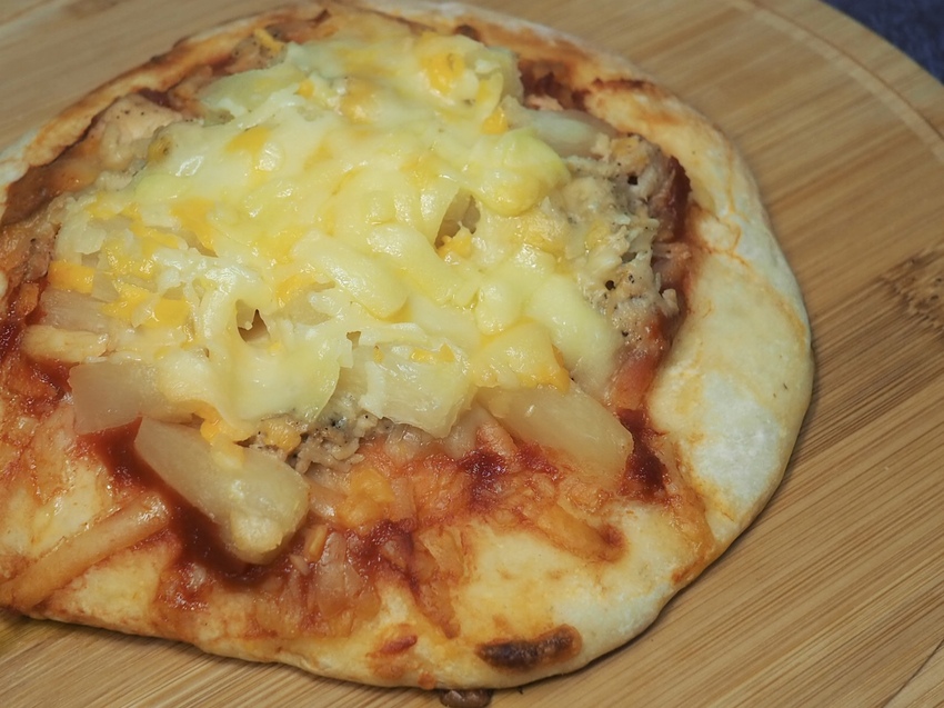 網購美食 原味時代 減醣也能兼具吃美食 輕卡豆渣厚雞塊+手工窯烤披薩Pizza 文末有折扣碼 - 藍色棉花糖咬蕃茄