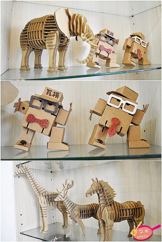 瓦楞飲品專賣店:西屯童趣特色手搖飲。瓦楞飲品Corrugation。必點岩鹽奶蓋系列、冬季限定薑汁奶茶/芋頭牛奶、鮮打水果茶 現場瓦楞紙搖搖馬大人小孩搶著玩 鄰近中科商圈 水堀頭黃昏市場正對面