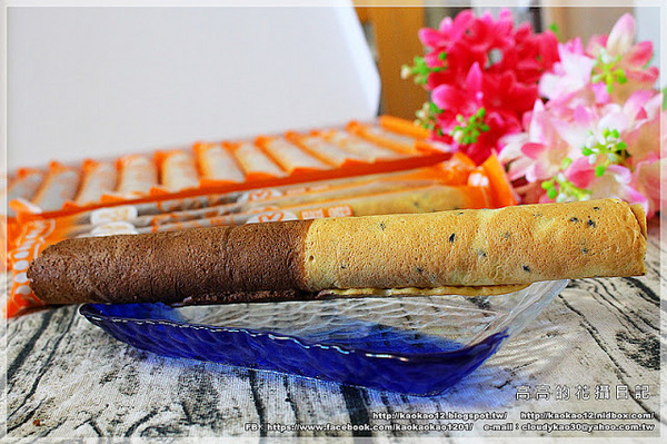 蛋捲哥大蛋捲：【高雄】左營區。蛋捲哥大蛋捲 全系列六種口味《幸福原味、搖滾芝麻、華爾茲巧克、神秘熊貓、白色戀曲、輕鬆一下》