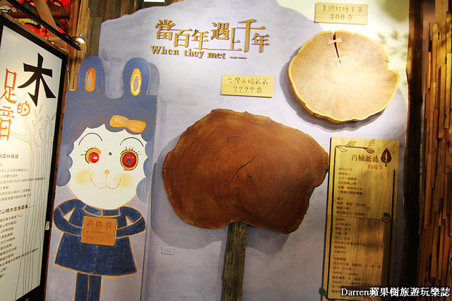 『嘉義景點』愛木村休閒觀光工廠★木頭主題遊戲區木工親子DIY體驗/阿里山千歲檜木爺祈願金促咪
