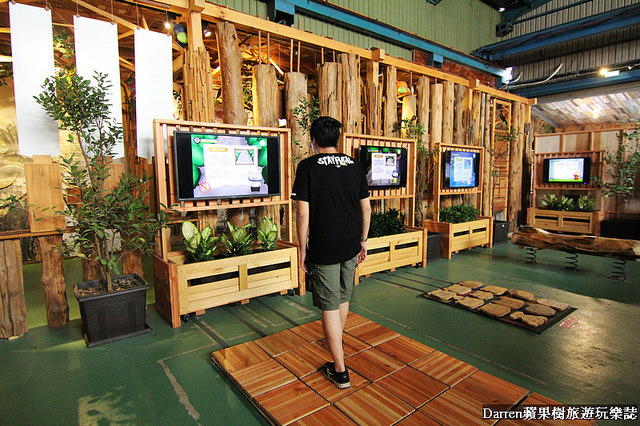 『嘉義景點』愛木村休閒觀光工廠★木頭主題遊戲區木工親子DIY體驗/阿里山千歲檜木爺祈願金促咪