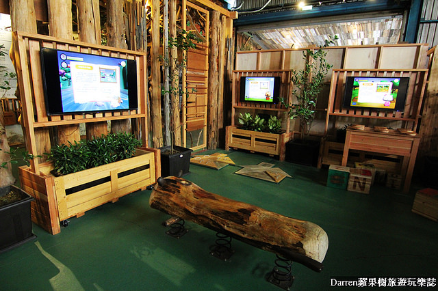 『嘉義景點』愛木村休閒觀光工廠★木頭主題遊戲區木工親子DIY體驗/阿里山千歲檜木爺祈願金促咪