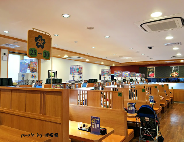 【台中 西屯】くら寿司 藏壽司-台中福科路店⧪⧪⧪巨大日本土藏建築，一盤40元的迴轉壽司，每滿五盤還可以抽扭蛋，有得吃又有得玩，但是甜點勝過壽司😃
