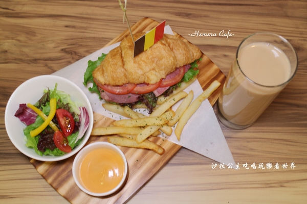 Hemera Cafe：中山區不限時咖啡/輕食『Hemera Cafe』星聚點對面/捷運南京復興站