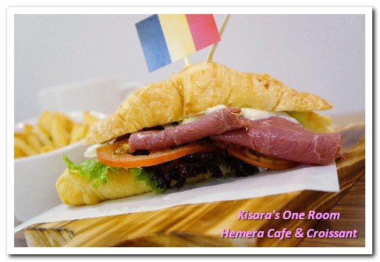 Hemera Cafe：南京復興輕食餐廳．充滿歐風一派悠閒的可頌咖啡店──Hemera Cafe