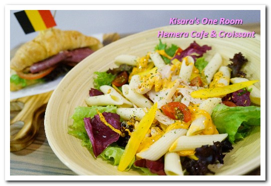 Hemera Cafe：南京復興輕食餐廳．充滿歐風一派悠閒的可頌咖啡店──Hemera Cafe