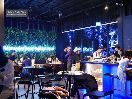 【台北美食】Mercedes-Benz Pop Up Taipei 4大人氣餐飲品牌合作打造2017年終獨一無二美食菜單