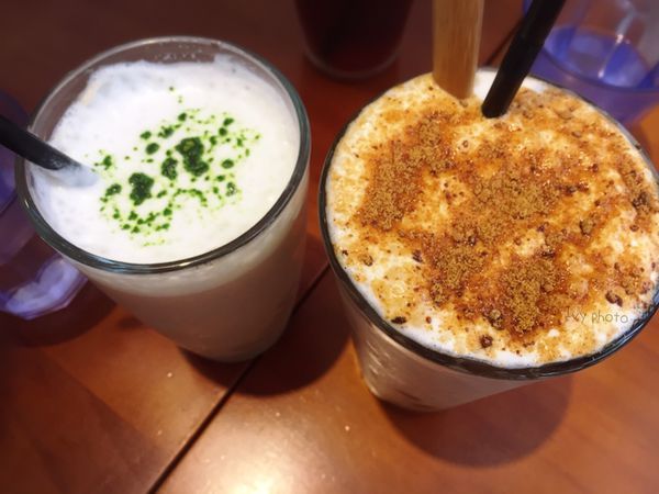 福森咖啡 鮮奶茶 黑糖芋圓鮮奶茶