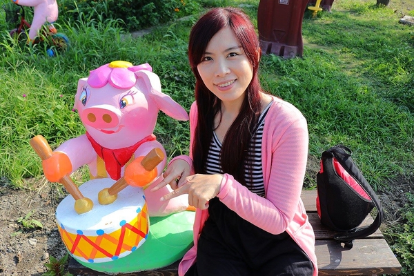 嘉興社區農塘小豬公園：【雲林景點】大埤嘉興社區農塘小豬公園~沉靜在浪漫幸福的國度的白天鵝