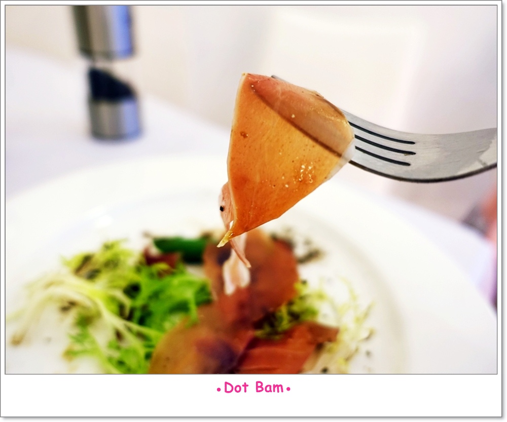 雨菓西餐 前菜 西班牙索蘭諾火腿 2.JPG