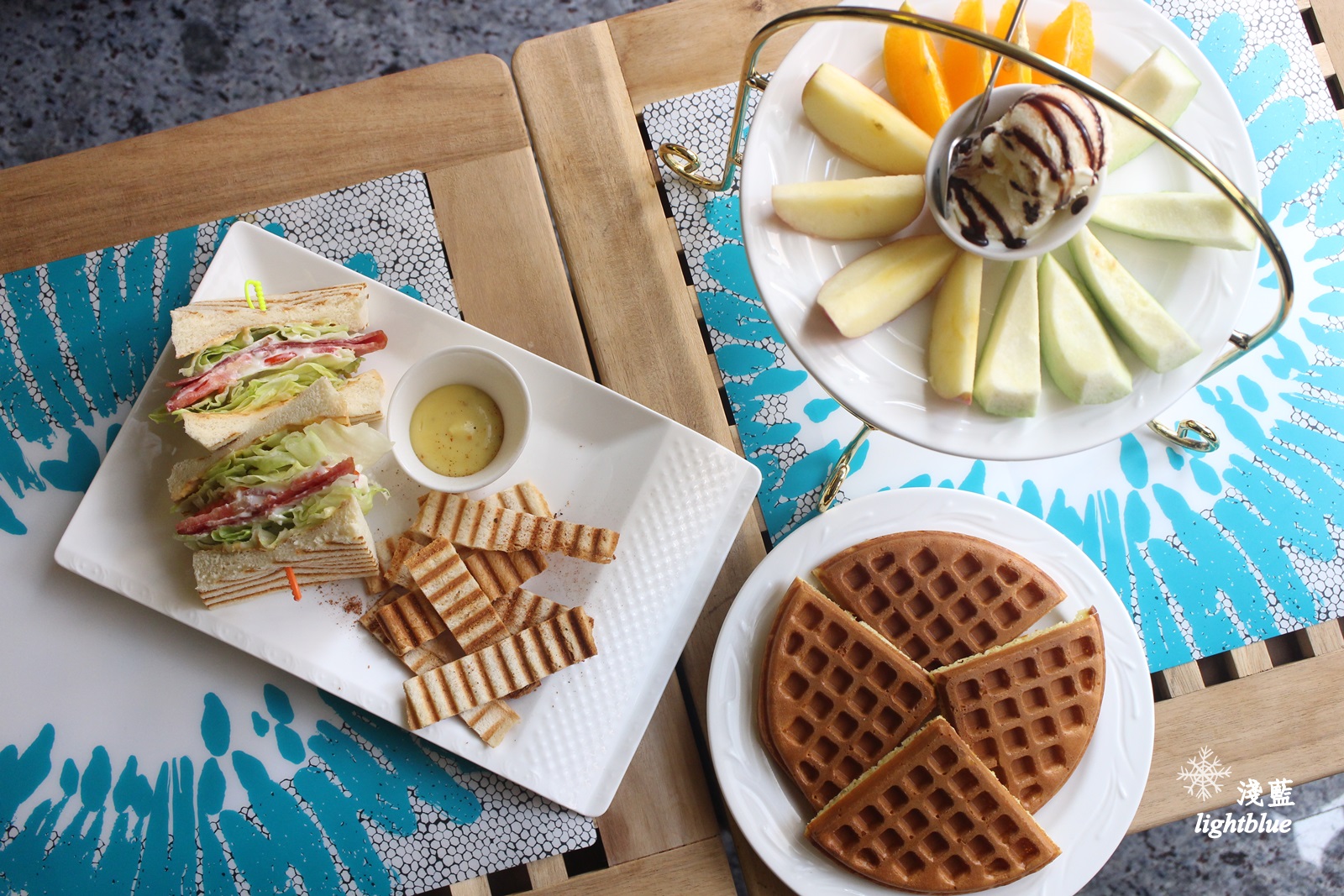 桃園龜山美食：淺藍 × 37cafe～幽靜巷弄的高cp值義大利麵燉飯，還有六種口味手作乳酪球