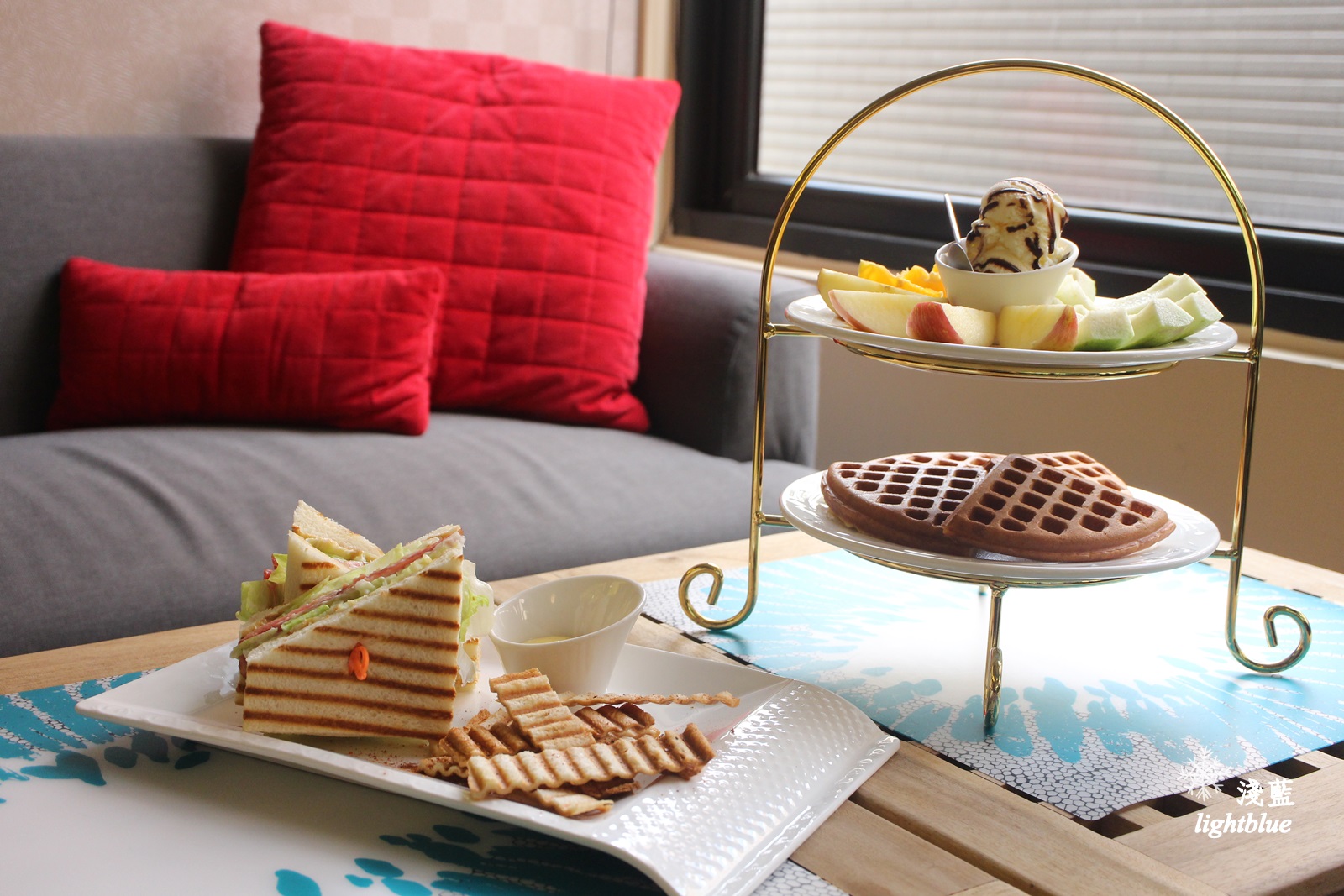 桃園龜山美食：淺藍 × 37cafe～幽靜巷弄的高cp值義大利麵燉飯，還有六種口味手作乳酪球