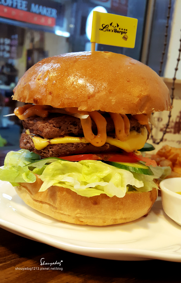 林斯漢堡美式餐廳 Lin's Burger:【美式漢堡】板橋府中美食 Lin's Burger 林斯漢堡美式餐廳