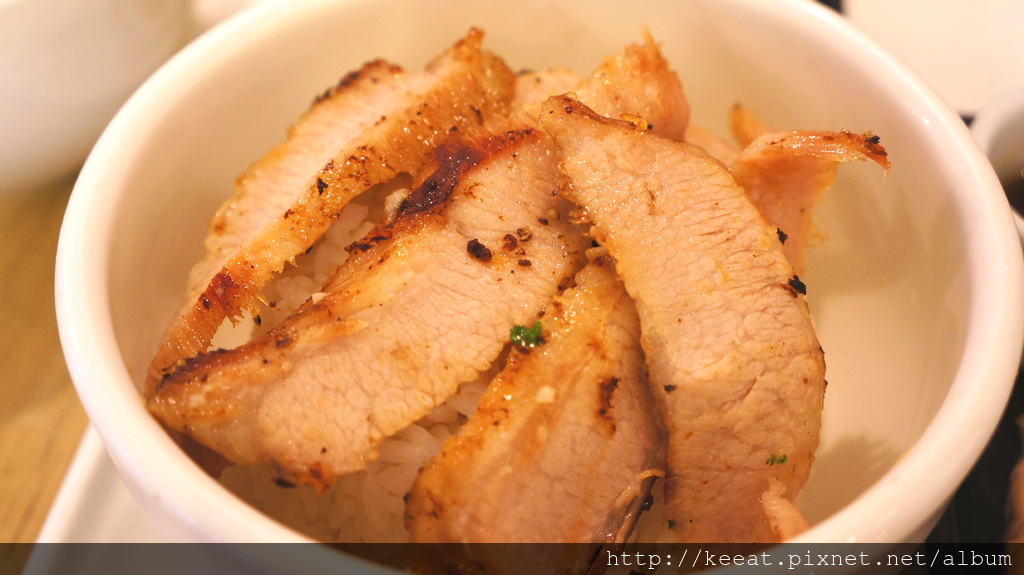 蒜味辣椒松阪豬麵