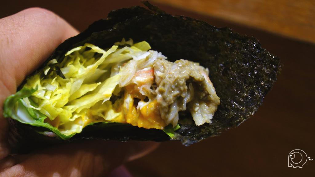 蟹味噌手捲 蟹味噌手捲