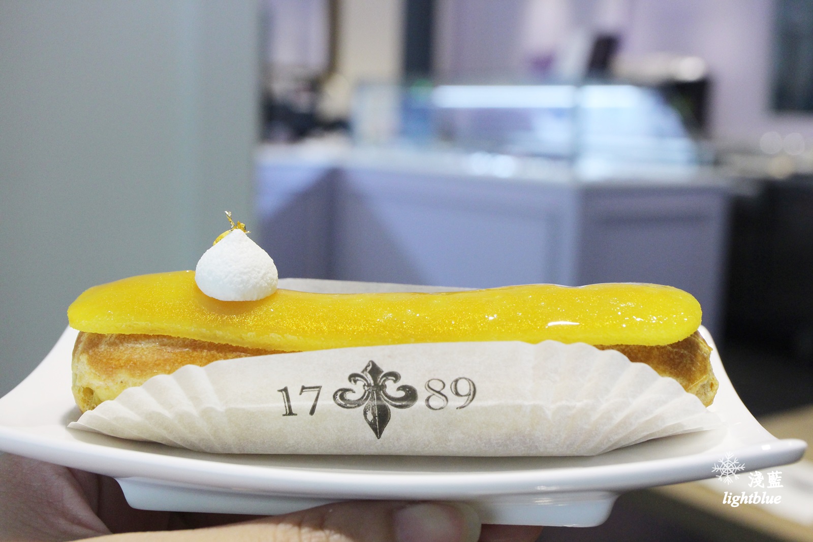 [ 忠孝復興站美食 ] 淺藍 × 1789 Café by Cyrille Courant忠孝店～超可愛雞蛋塔、限量爆漿櫻桃可頌