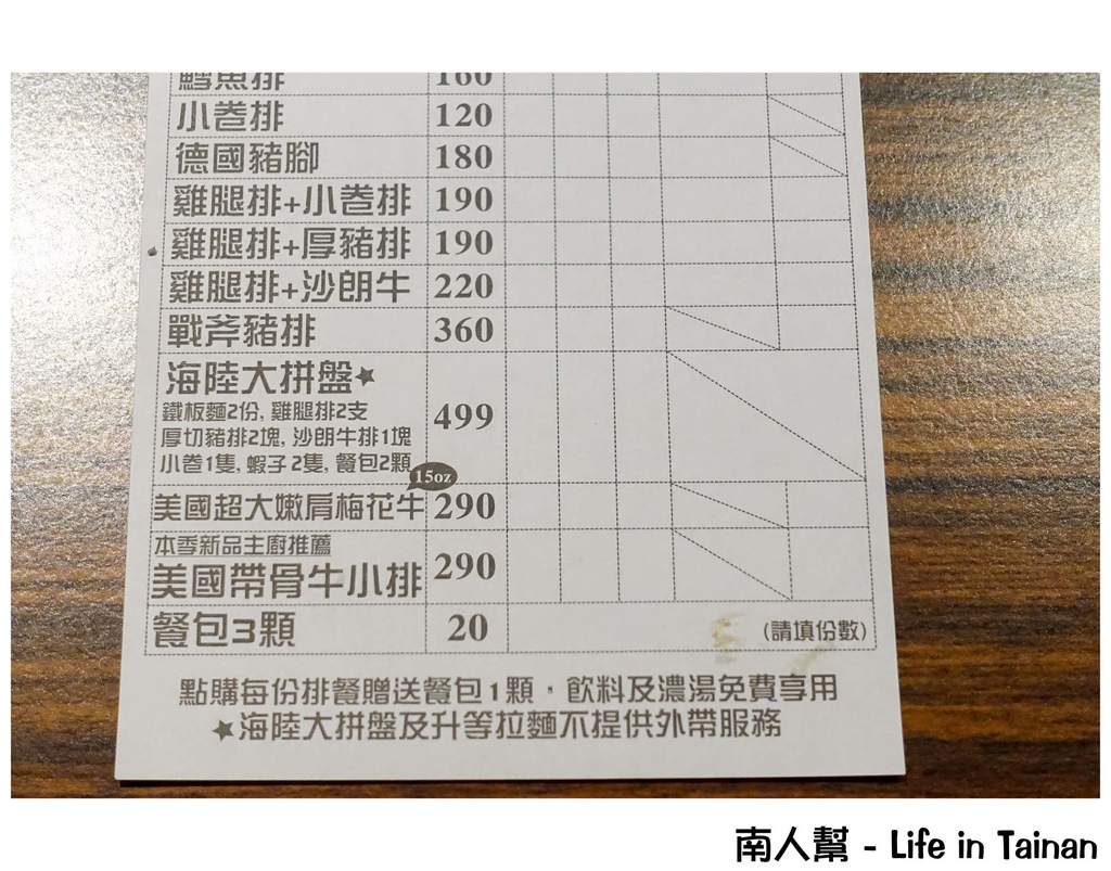 吉鶴牛排-台南花園店